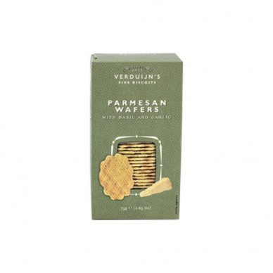 Wafers παρμεζάνα σκόρδο βασιλικό