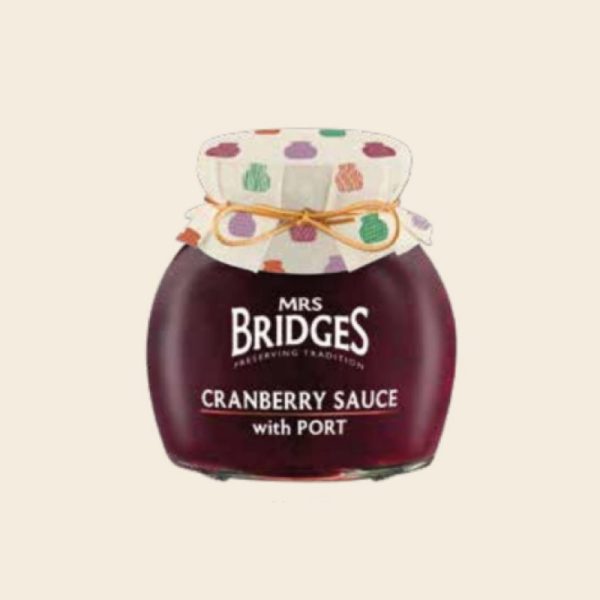 Cranberry sauce με port