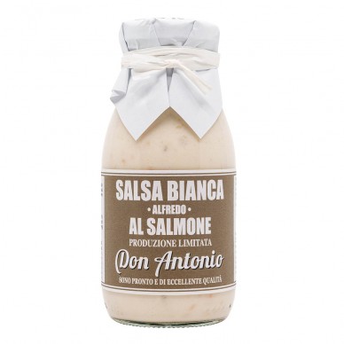 Salsa bianca alfredo σολομό 250ml DON ANTONIO