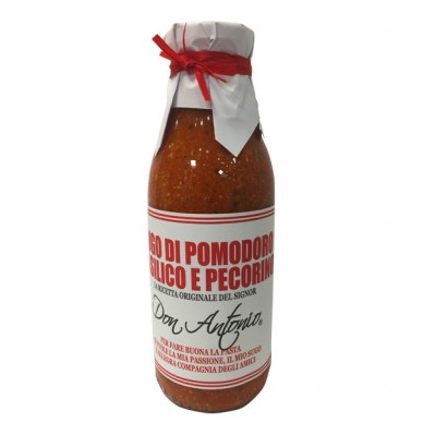 Σάλτσα pecorino basilico 500ml DON ANTONIO
